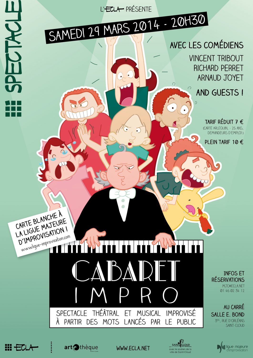 Cabaret Impro Ecla Saint Cloud 